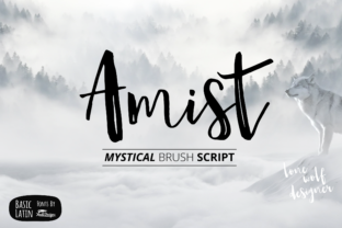 Amist: A Handwritten Font for Editorial Design