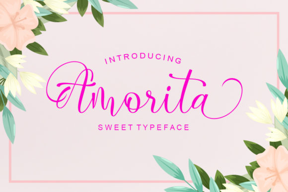 Amorita: A Modern Script Font for Web Design
