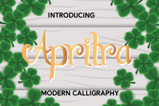 Aprilra: A Handwritten Script Font for Brand Identity