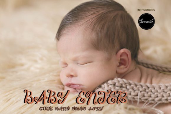 Baby Enter: A Playful Handwritten Font for Brand Identity