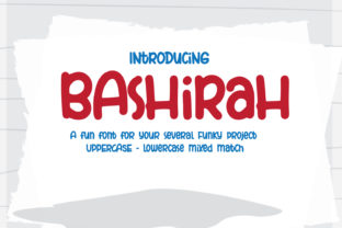 Bashirah Font: A Friendly Display Typeface for Social Campaigns