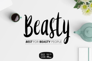 Beasty: A Playful Handwritten Font for Crafters