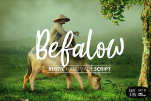 Befalow: A Creative Brush Font for Your Brand