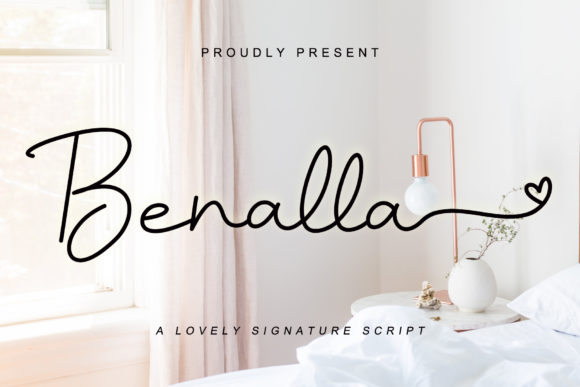 Benalla: A Premium Script Font for Editorial Design