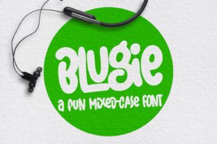Blugie: A Quirky Handwritten Font for Brand Identity