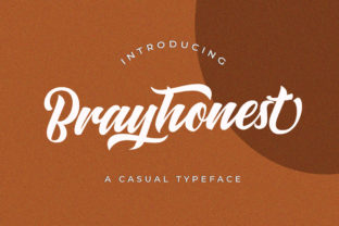 Brayhonest: A Bold Script Font for Web Design