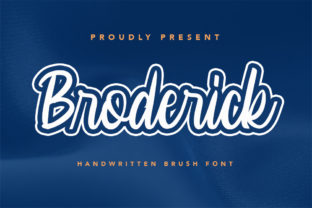 Broderick: A Script Font for Clear Campaigns