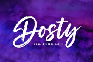 Dosty: A Charming Script Font for Elegant Branding