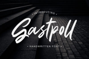 Gastpoll: A Playful Handwritten Font for Small Business Branding