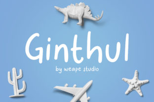Ginthul: A Playful Handwritten Font for Campaigns