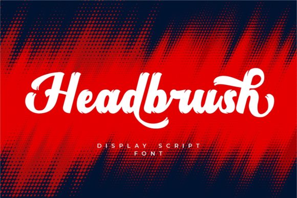 Headbrush: A Timeless Script Font for Makers