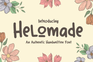 Helomade: A Handwritten Font for Editorial Design