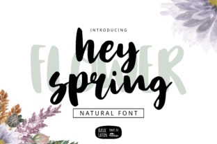 Hey Spring: The Perfect Script Font for Seasonal Campaigns