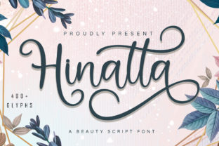 Hinatta: A Premium Script Font for Editorial Design