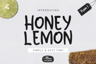 Honey Lemon: A Playful Script Font for Web Design