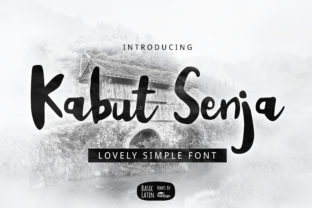 Kabut Senja: A Casual Script Font for Brand Identity