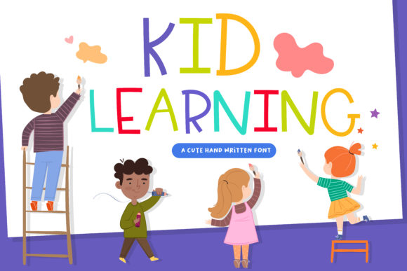 Kid Learning: A Charming Handwritten Font for Makers