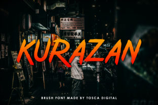 Kurazan: A Dynamic Script Font for Bold Craft Projects