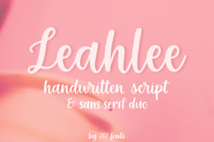 Leahlee Duo: The Perfect Script Font for Marketers