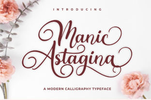 Manic Astagina: A Premium Script Font for Web Design