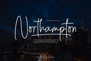 Northampton: A Signature Script Font for Editorial Design