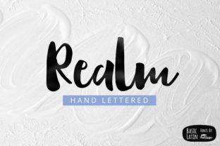 Realm: A Bouncy Handwritten Font for Bold Branding