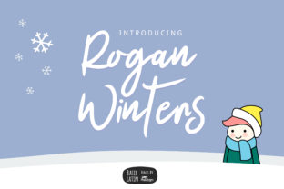 Rogan Winters: A Handwritten Font for Editorial Charm