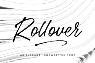 Rollover: A Bold Script Font for Authentic Branding