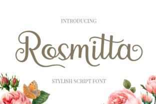 Rosmitta: A Stylish Script Font for Brand Standouts