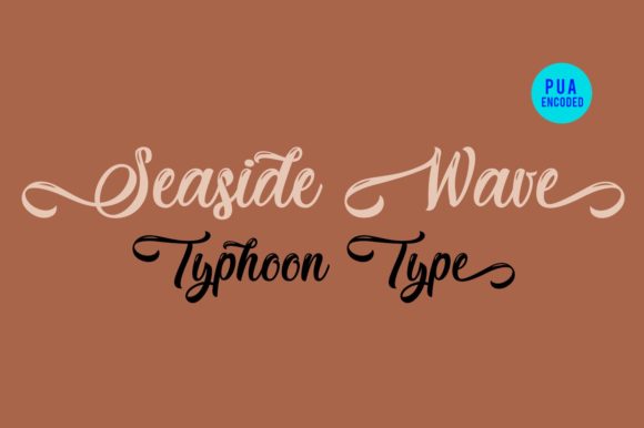 Seaside Wave: A Handwritten Font for Web Design