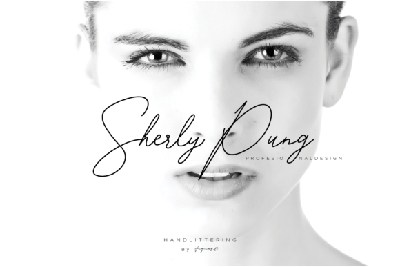 Sherly Pung: A Modern Script Font for Marketers