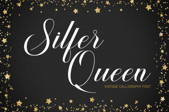 Silfer Queen: A Vintage Script Font for Elegant Branding