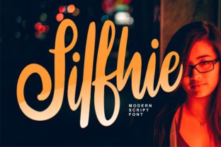 Silfhie: A Charming Script Font for Editorial Design