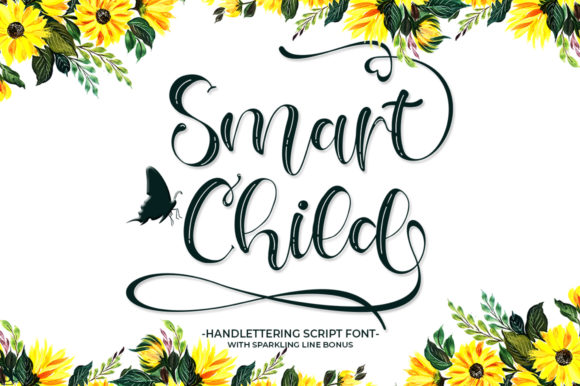 Smart Child: A Modern Brush Font for Web Design