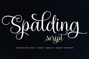 Spalding Font: A Romantic Script for Modern Web Design