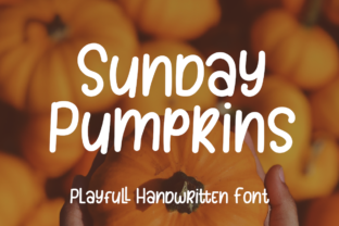 Sunday Pumpkins: A Friendly Script Font for Your Brand