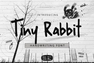Tiny Rabbit: A Playful Handwritten Font for Web Design