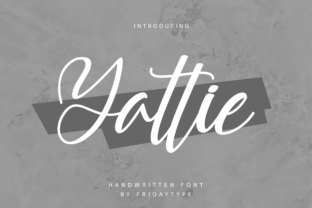 Yattie: A Handwritten Font for Your Brand